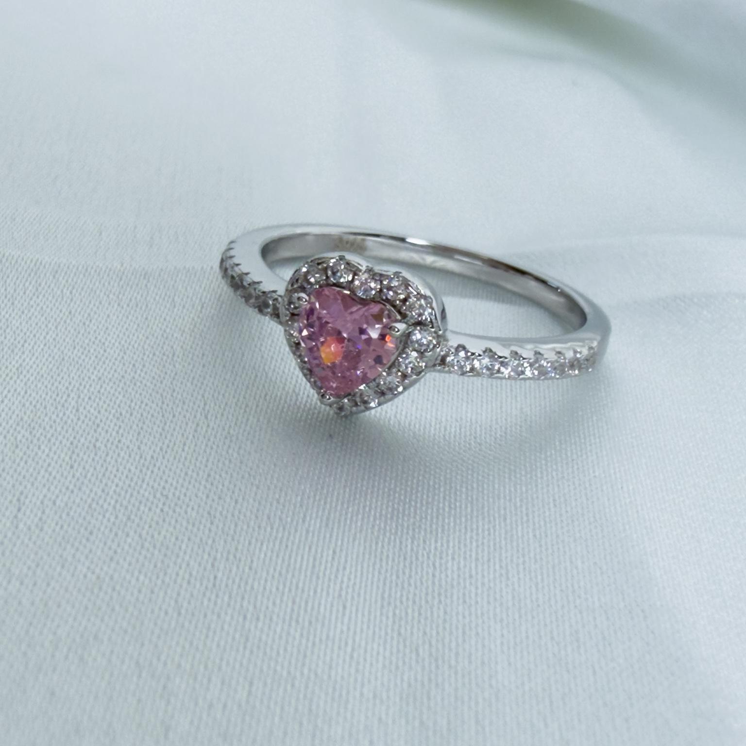 bague coeur femme alizée.