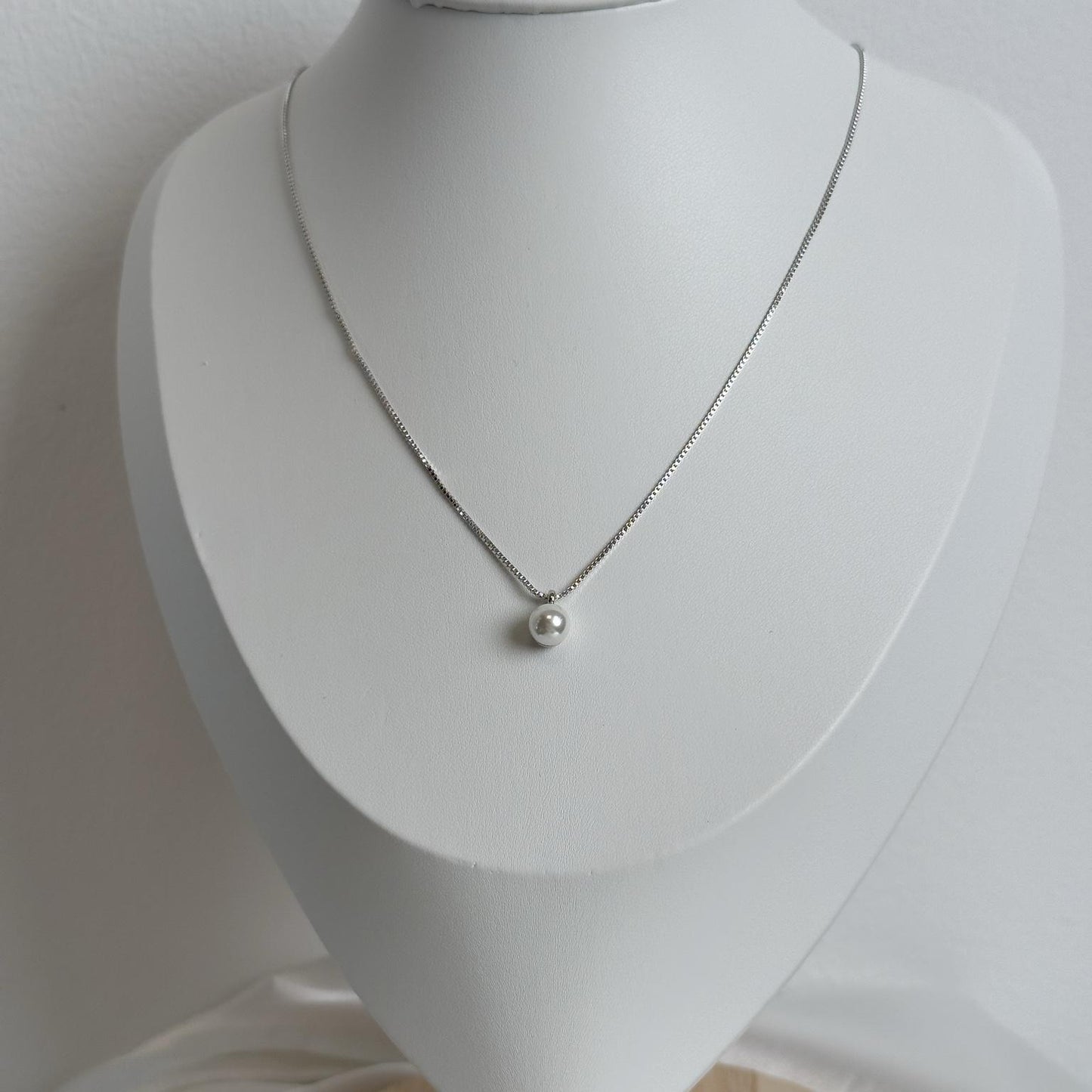 collier plaqué rhodium argent 925 sterling bijou féminin et élégant