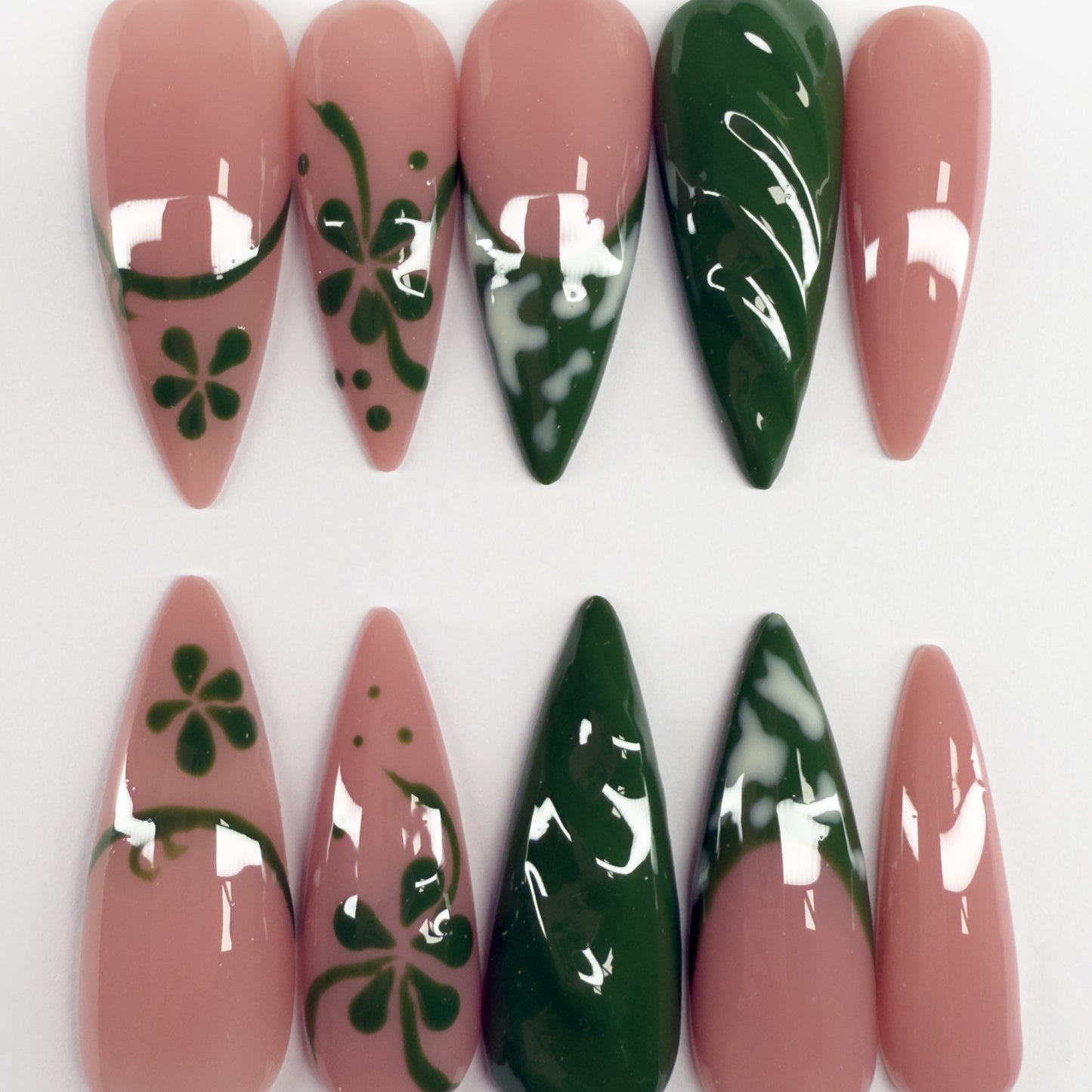 Forêt enchantée press-on-nails