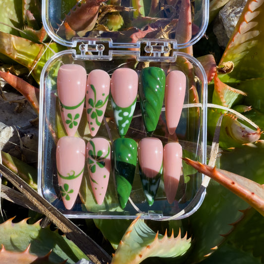 Forêt enchantée press-on-nails